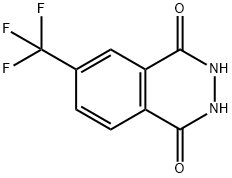 1,4-Phthalazinedione, 2,3-dihydro-6-(trifluoromethyl)- 结构式