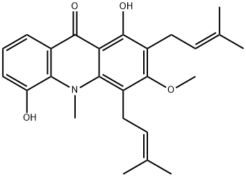 布西非拉定A 结构式