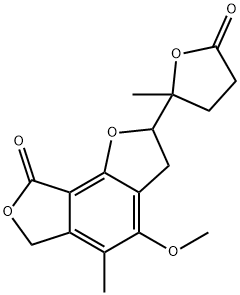 Mycophenolic Lactone Ether 结构式