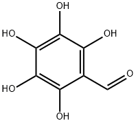 2,3,4,5,6-五羟基-苯甲醛 结构式