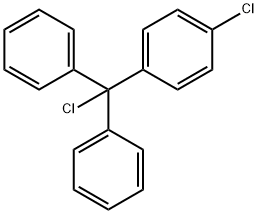 4-Chlorophenyl-diphenylmethyl Chloride 结构式