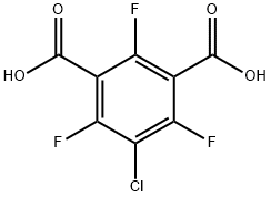 1,3-Benzenedicarboxylic acid, 5-chloro-2,4,6-trifluoro- 结构式