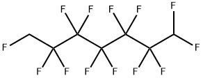 Heptane, 1,1,2,2,3,3,4,4,5,5,6,6,7-tridecafluoro- 结构式