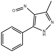 5-methyl-4-nitroso-3-phenyl-1{H}-pyrazole 结构式