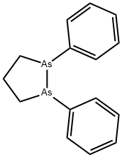 1,2-Diarsolane, 1,2-diphenyl- 结构式