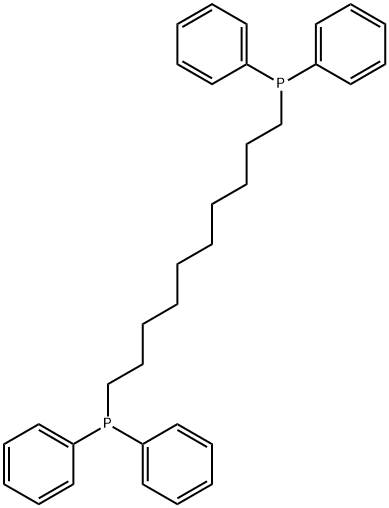 1,10-Bis(diphenylphosphino)decane 结构式