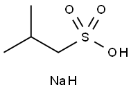 1-Propanesulfonic acid, 2-methyl-, sodium salt (1:1) 结构式