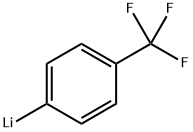 Lithium, [4-(trifluoromethyl)phenyl]- 结构式