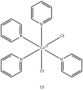 Pyridine, trans-dichlorocobalt(iii) chloride complex 结构式