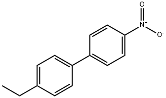 1,1'-Biphenyl, 4-ethyl-4'-nitro- 结构式