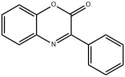 2H-1,4-Benzoxazin-2-one, 3-phenyl- 结构式
