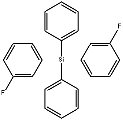 Silane, bis(m-fluorophenyl)diphenyl- (7CI,8CI) 结构式