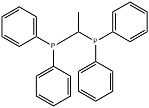 1,1-bis(diphenylphosphino)ethane 结构式