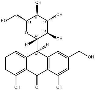 芦荟苷 B 结构式