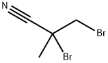 Propanenitrile, 2,3-dibromo-2-methyl- 结构式