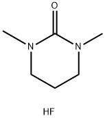 N,N-二甲基丙脲氟化氢络合物 结构式