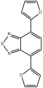 4,7-bis(2-furanyl)-2,1,3-benzothiadiazole 结构式