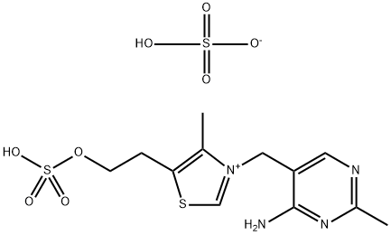 Thiamine EP Impurity A Sulfate 结构式