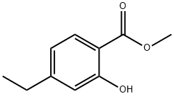 methyl 4-ethyl-2-hydroxybenzoate 结构式