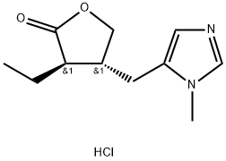 硝酸异毛果芸香碱 结构式