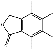 1(3H)-Isobenzofuranone, 4,5,6,7-tetramethyl- 结构式