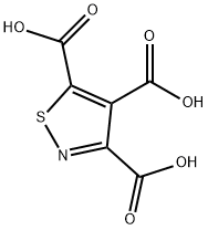 2,4,5-Thiazoletricarboxylic acid 结构式