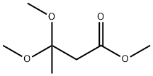Butanoic acid, 3,3-dimethoxy-, methyl ester 结构式
