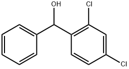 (2,4-二氯苯基)(苯基)甲醇 结构式