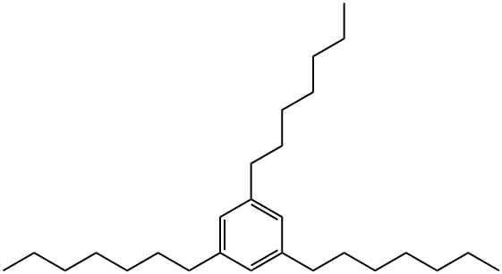 1,3,5-TRI-N-HEPTYLBENZENE 结构式