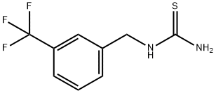 Thiourea, N-[[3-(trifluoromethyl)phenyl]methyl]- 结构式