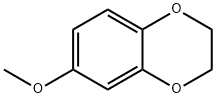 2,3-二氢-6-甲氧基-1,4-苯并二F英 结构式