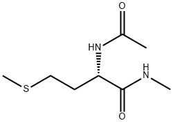 (2S)-2-acetamido-N-methyl-4-(methylsulfanyl)butanamide 结构式