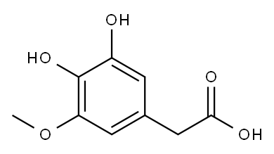 Benzeneacetic acid, 3,4-dihydroxy-5-methoxy- 结构式