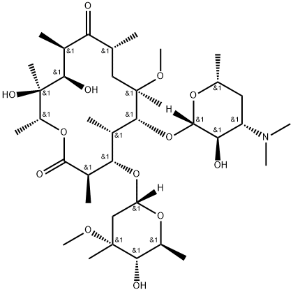克拉霉素杂质B(EP) 结构式