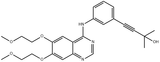 厄洛替尼杂质43 结构式