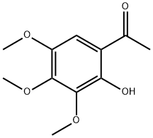 1-(2-Hydroxy-3,4,5-trimethoxyphenyl)ethanone 结构式