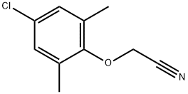 Acetonitrile, 2-(4-chloro-2,6-dimethylphenoxy)- 结构式