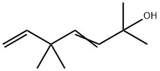 3,6-Heptadien-2-ol, 2,5,5-trimethyl- 结构式