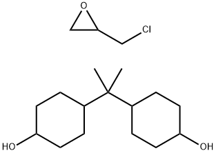 氢化双酚A环氧树脂  结构式