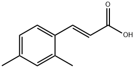 2-Propenoic acid, 3-(2,4-dimethylphenyl)-, (2E)- 结构式