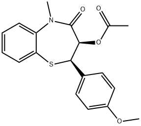 N-Destrimethylamine Diltiazem 结构式