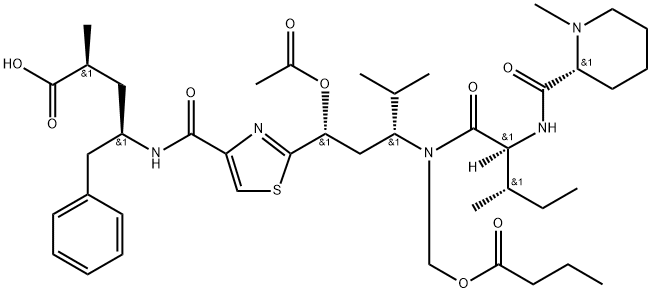 Tubulysin E 结构式