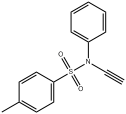 Benzenesulfonamide, N-ethynyl-4-methyl-N-phenyl- 结构式