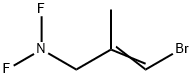 2-Propen-1-amine, 3-bromo-N,N-difluoro-2-methyl- 结构式