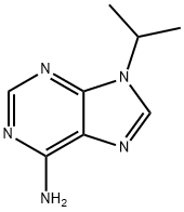 9-异丙基-9H-嘌呤-6-胺 结构式