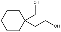 Cyclohexaneethanol, 1-(hydroxymethyl)- 结构式