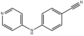 Benzonitrile, 4-(4-pyridinylamino)- 结构式