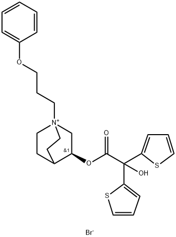 Aclidinium Bromide Impurity 3（(S)-Aclidinium Bromide） 结构式