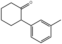 Cyclohexanone, 2-(3-methylphenyl)- 结构式