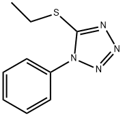 1H-Tetrazole, 5-(ethylthio)-1-phenyl- 结构式